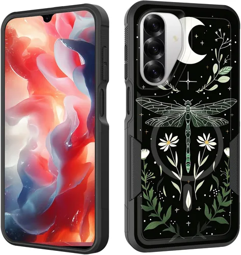 Miniatura 241 de Funda magnética para Galaxy A16 5G, [compatible con MagSafe] [protección contra caídas de grado militar] Funda resistente a prueba de golpes
