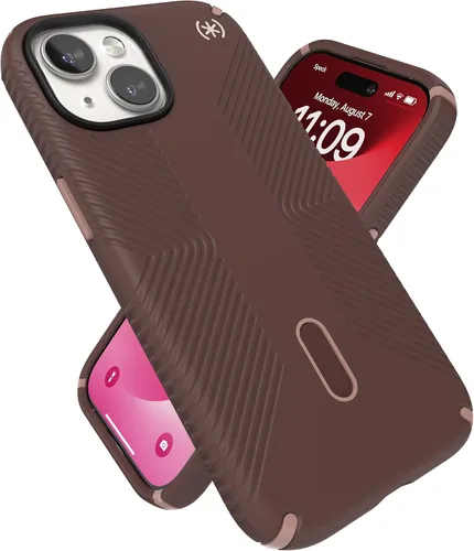 Miniatura 7 de Speck Funda MagSafe para iPhone 15, protección contra caídas y cámara, ClickLock antideslizante, compatible con carga inalámbrica, se adapta a todos