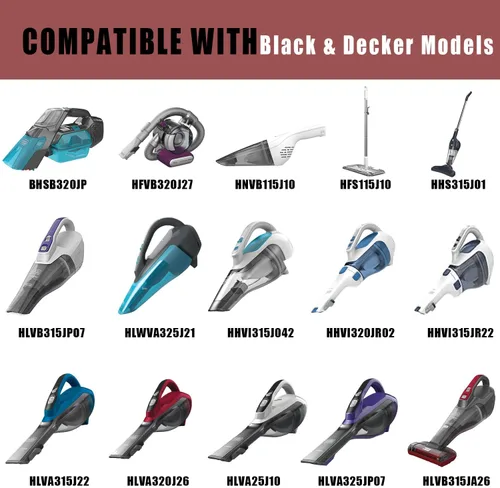 Miniatura 6 de Cargador de 15 V para Black and Decker 90627870 Dustbuster Aspiradora de mano HHVI315JO42 HHVI320JR02 HFVB320J27 HLVA320JS10 S003AQU1500015 Negro