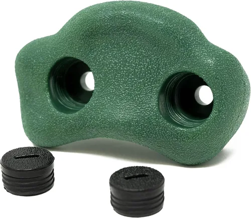 Miniatura 8 de Squirrel Products Soportes de escalada en roca para niños, rocas de escalada extra grandes de lujo con accesorios de montaje – DIY pared de roca