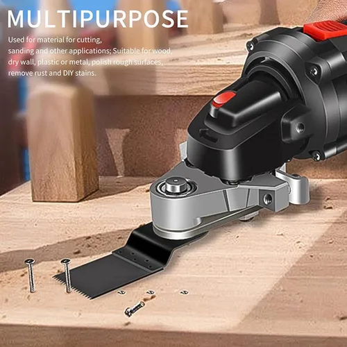 Miniatura 2 de Amoladora angular Adaptador de herramienta oscilante Cabezal convertidor para cortar molienda pulido proyectos de bricolaje