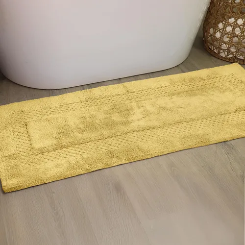 Miniatura 47 de Home Weavers Classy - Juego de alfombras de baño 100 % algodón, decoración de baño, lavable, extrasuave y absorbente, tapete de cocina, juego de Aqua