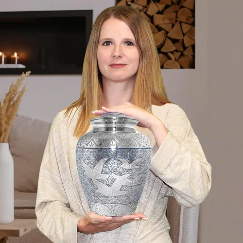 Miniatura 4 de Trupoint Memorials Urna Extra Grande para cenizas de adultos hombres o mujeres de hasta 330 libras - Urnas de cremación para cenizas humanas, urnas