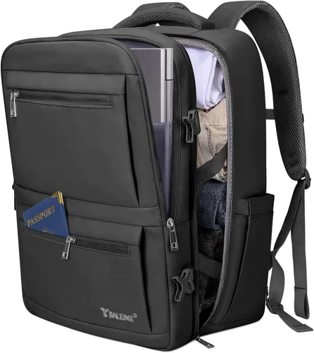 Miniatura 12 de BALEINE Mochila de Viaje para Mujeres y Hombres, Mochila Grande y Resistente de Equipaje de Mano para Laptop, Regalos para Negocios, Casual, Viajes