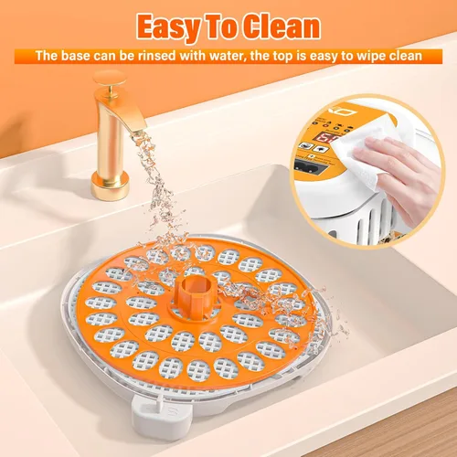 Miniatura 7 de 36 incubadoras de codorniz para incubar huevos, incubadora de huevos de codorniz con giro automático de huevos y control de humedad, control