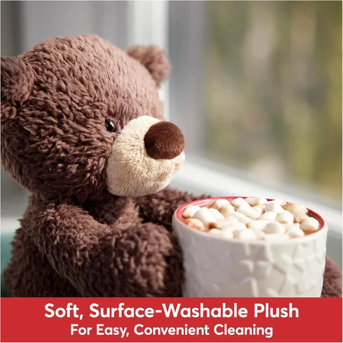 Miniatura 21 de GUND Peluche de oso de peluche, marrón chocolate, 13.5 pulgadas Gris