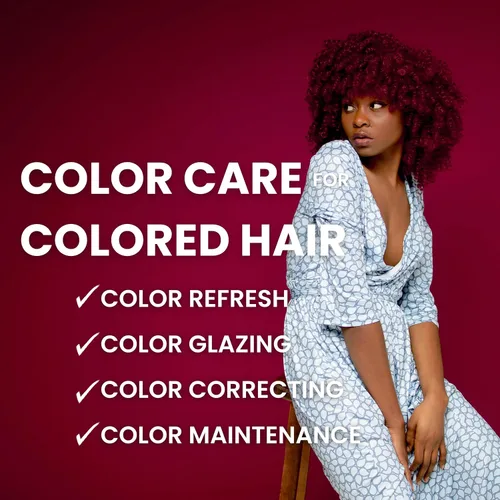 Miniatura 6 de Pure Blends Cherry Hydrating Color Depositing Shampoo Brighten & Tone Color Faded Hair Tinte semipermanente para el cabello previene la decoloración