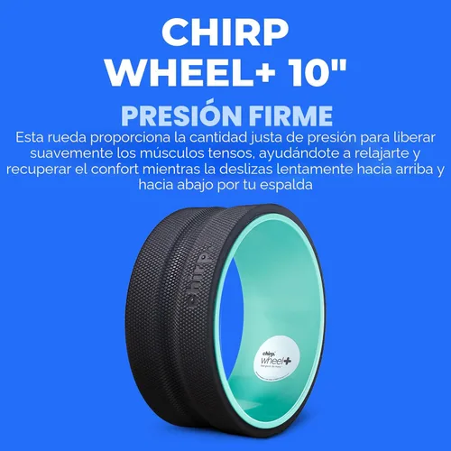 Miniatura 2 de Chirp Wheel Rodillo de Espuma – Alivio Dirigido de Espalda y Cuello, Estiramiento de Columna Lumbar, Estiramiento de Espalda con Descompresión