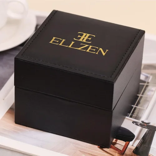 Miniatura 7 de Relojes dorados para mujer con pulsera vintage pequeña, estuche rectangular