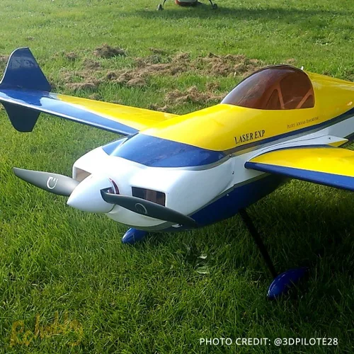 Miniatura 3 de XOAR PJM-E 15x4 Hélice eléctrica de avión RC. 15 pulgadas 2 cuchillas negro madera Prop para motor eléctrico