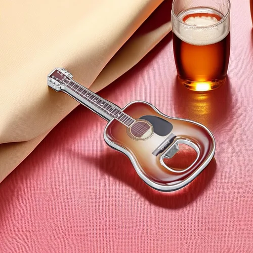 Miniatura 5 de Abrebotellas con forma de guitarra de cerveza, abrebotellas, guitarra, regalo, utensilios de cocina para bebedores, amantes de la guitarra y música