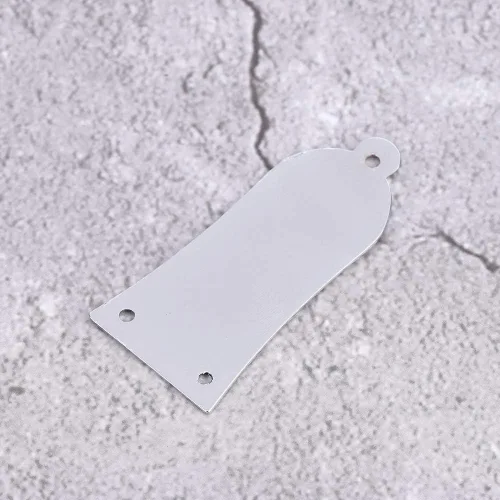 Miniatura 5 de 3 Agujeros Metal Bell en forma de campana de guitarra cubierta de varilla cubierta para guitarra eléctrica (plata)
