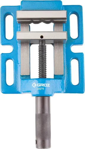 Miniatura 2 de Groz Unigrip 35120 - Prensa de taladro de 3 pulgadas, hierro fundido con base de tierra de precisión, apertura de mandíbula de 2-3/4 pulgadas, 3