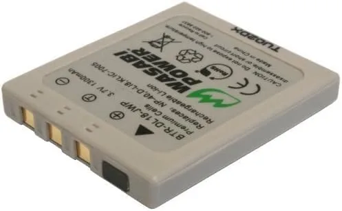 Miniatura 2 de Wasabi Power Batería para Fujifilm NP-40, NP-40N y Fuji FinePix F402, F403, F420, F455, F460, F470, F480, F610, F650, F700, F710, F810, F811, J50