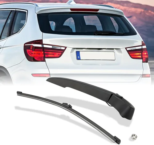 Kit de montaje de limpiaparabrisas trasero compatible con BMW X3 F25 2011-2017, repuesto de limpiaparabrisas trasero 61627213242, 61627213241