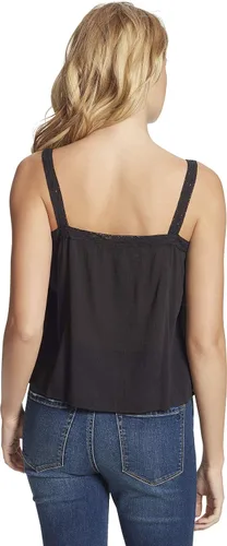 Miniatura 3 de Jessica Simpson Blusa de encaje Albi Pintuck Cami para mujer