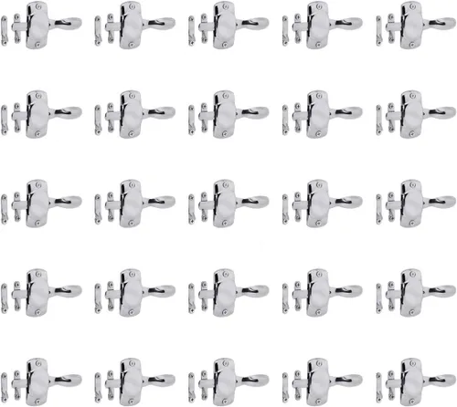 Miniatura 15 de Renovators Supply Manufacturing Cerradura de puerta de hierro forjado negro de 6.5 pulgadas con herrajes de montaje