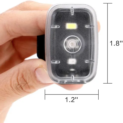Miniatura 7 de Luz LED de seguridad, luces estroboscópicas con clip para corredores, luz trasera de bicicleta con 5 modos de iluminación, accesorios de alta