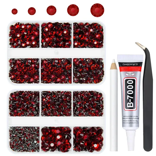 Miniatura 22 de qiipii Resina Metálica Plata Diamantes de Imitación con Parte Posterior Plana para Adornar Manualidades, Piedras Planas de 2mm-6mm, Gemas de Plata