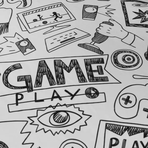 Miniatura 6 de Juegos de Edredón Gaming para Niños Adolescentes Tamaño Twin, Juego de Ropa de Cama de Videojuegos para Niños Estilo Boceto Diseño Atlético