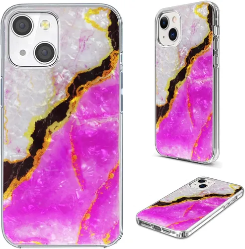 Miniatura 31 de Funda protectora completa a prueba de golpes, delgada, suave, TPU transparente, para iPhone 14/13 6.1, diseño de animales de dibujos animados