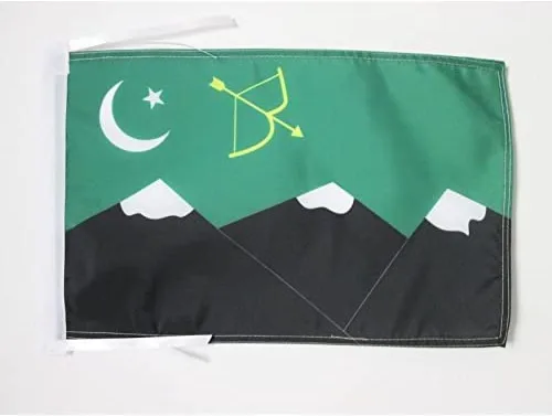 Miniatura 796 de Bandera de México AZ FLAG, 45.7 x 30.5 cm, con cordones - Pequeñas banderas mexicanas de 30 x 45 cm - Bandera de 45.7 x 30.5 cm