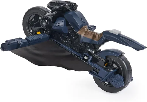 Miniatura 5 de DC Comics, Aventuras de Batman, Batcycle de Batman, Batcycle y Batglider Transformables 2-en-1, Figura Compatible, Juguete de Súper Héroe para Niños