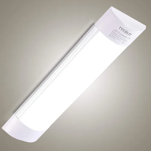 Miniatura 13 de Sararoom lámpara LED para tienda de 2 pies, tubo de 20 W, 2400 lm, 4000 K blanco neutro, luz de techo de 60 cm 23.6 pulgadas para garaje, armario