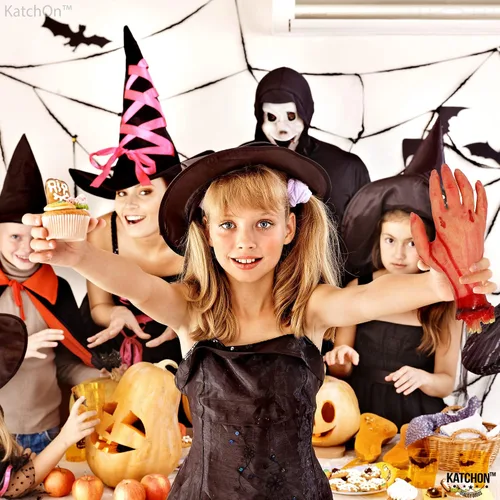 Miniatura 7 de KatchOn, Accesorio de mano sanguinolenta humana falsa – 10 pulgadas de largo Partes del cuerpo Accesorios de Halloween Manos falsas de miedo