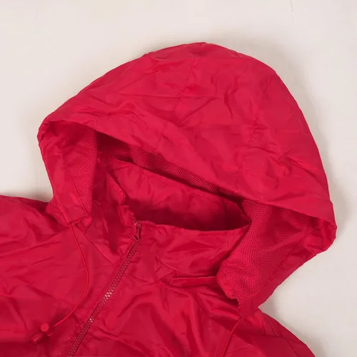 Miniatura 21 de Chaqueta impermeable cortavientos ligera para hombre con capucha extraíble