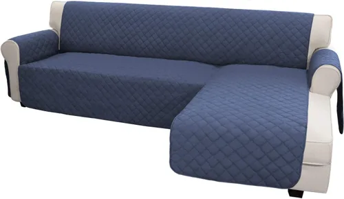 Miniatura 21 de Easy-Going - Fundas para sofá seccional en forma de "L" para perros, funda reversible para sofá, funda para chaise longue, protector de muebles