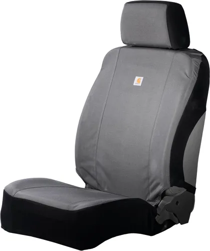 Miniatura 9 de Carhartt Funda de asiento de cubo ajustada universal de lona duck de nylon, protección duradera del asiento con Rain Defender, individual, negro