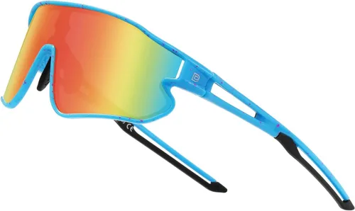 Miniatura 11 de DUCO Gafas de sol polarizadas deportivas para hombres y mujeres, gafas de sol para correr, pesca, ciclismo, béisbol, protección UV400, DC0023 Marco