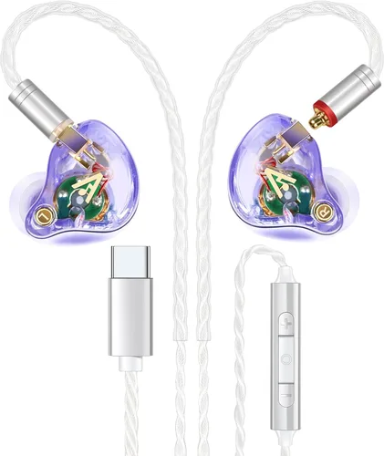 Miniatura 48 de Vibes 202 - Auriculares con cable - Auriculares HiFi in Ear Monitor - Auriculares profesionales con aislamiento de ruido - Sonido claro, graves