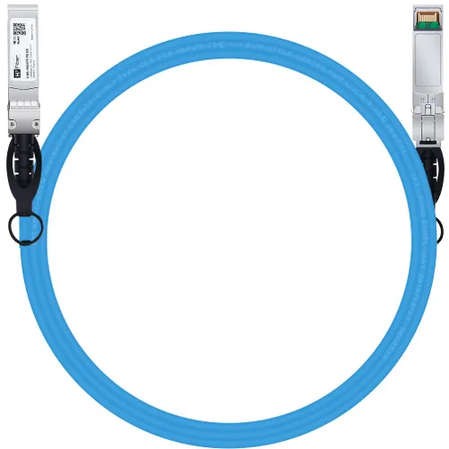 Miniatura 22 de H!Fiber SFP+ Cable 10G SFP+ DAC, 0.8 ft (0.82 pies), cable Twinax de cobre de conexión directa pasiva para Cisco SFP-H10GB-CU0.25M, Ubiquiti UniFi