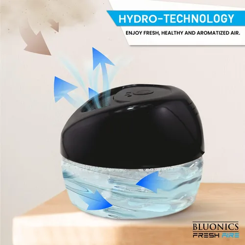 Miniatura 4 de Bluonics Fresh Aire - Paquete de 2 lavadores de aire a base de agua, revitalizador de aire y ambientador de habitación con 4 botellas de fragancia