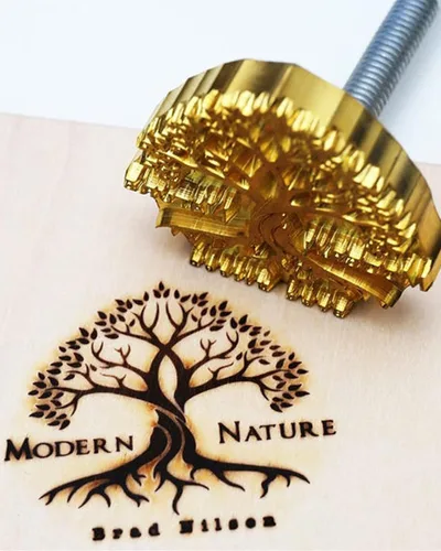 Hierro de marca personalizado para madera Leahter Branding Hierro Regalo de boda,hecho a mano por diseño BBQ Pan Party Gift