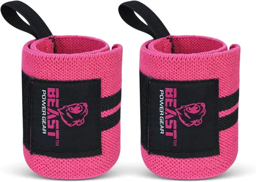 Miniatura 8 de Improved Lifting Support & Stability - Gym Wrist Wraps for Weightlifting 14" Premium Quality Hand Wraps with Thumb Loop - Weight Lifting Wrist Wraps