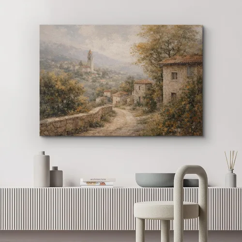 Miniatura 125 de wall26 Prado con álamos por Claude Monet - Arte moderno impresionista, arte en lienzo para el hogar, 12 x 18 pulgadas