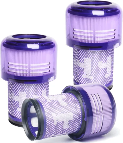 Miniatura 9 de Paquete de 2 filtros de repuesto para aspiradora inalámbrica Dyson V12 Detect Slim, V12 Slim, SV30, SV34, SV35, compatible con la pieza 971517-01