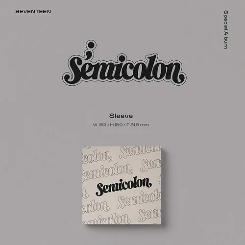 Miniatura 2 de SEVENTEEN - Álbum especial [semicoma] Funda + CD-R + postal plegada + mini tarjeta + calcomanía + tarjeta fotográfica + 2 insignias de botón + 4