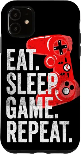 Miniatura 8 de Video Games Eat Sleep Game Funny Gamer Boys Teens Gift Case for iPhone 17