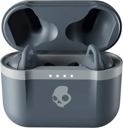 Miniatura 2 de Auriculares in-ear inalámbricos Skullcandy Indy Evo, batería de 30 horas, micrófono, funciona con iPhone, Android y dispositivos Bluetooth - Gris