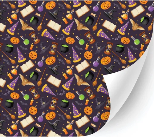 Miniatura 10 de HTV4U Puff - Vinilo de transferencia de calor con estampado de Halloween (azul Dia de Muertos, 12 x 12 pulgadas), vinilo 3D estampado para planchar