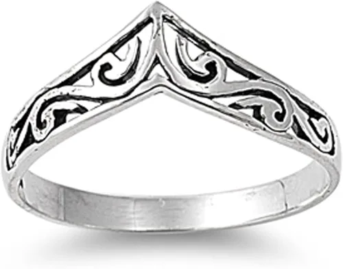 Miniatura 2 de Elija su color, anillo para pulgar de plata esterlina con espiga