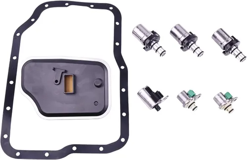 Miniatura 5 de Kit de servicio de filtro de solenoide de cambio de transmisión 4F27E Compatible con Ford Focus Transit Connect Compatible con Mazda Protege