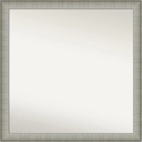 Miniatura 29 de Amanti Art Espejo de pared, elegante espejo con marco de miel cepillada para decoración de pared o uso como espejo de baño para sobre el fregadero