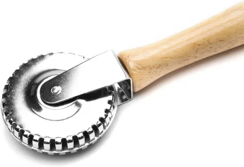 Miniatura 3 de Fox Run 5543Pastry crimpadora acero inoxidable y madera