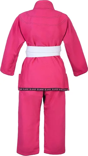 Miniatura 7 de Jiu Jitsu brasileño, para niños, Jiu Jitsu Gi BJJ Gi Grappling Kimonos Ligeros Cinturón Blanco