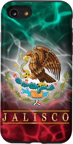 Miniatura 17 de Funda para iPhone 11 Pro Max Jalisco con la bandera de México, funda orgullosa de las raíces mexicanas